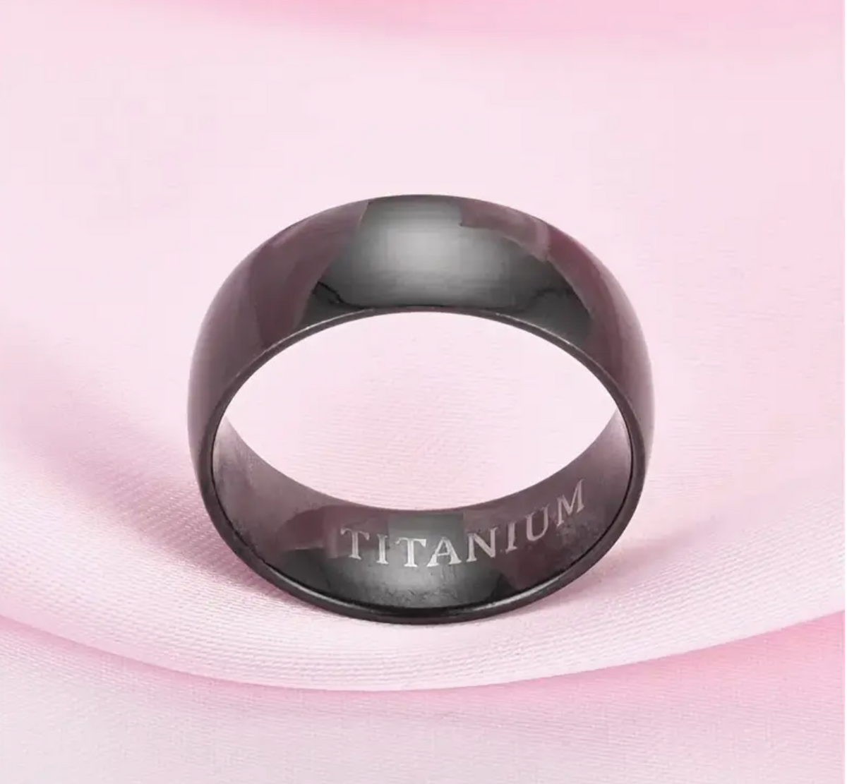 Men’s Minimalist Stainless Steel Band Ring – Sleek & Durable Design | Available in Sizes 6, 7 & 8