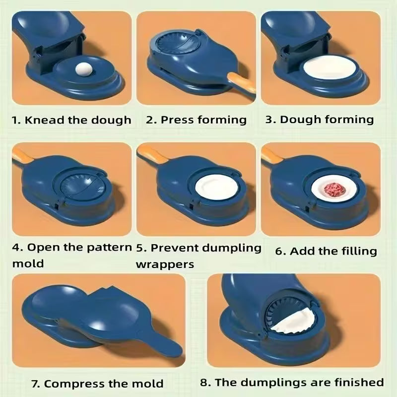 1pc Household Dumpling Skin Maker – DIY Dumpling Mould for Home Kitchen Use