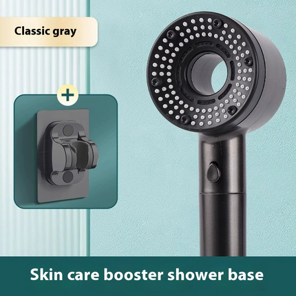 Filtered shower head with carbon fiber and KDF 55 filter for softer skin and healthier hair