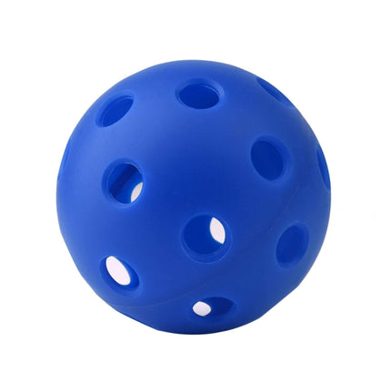 Outdoor Pickleball Set featuring 12 durable 40-hole and 12 26-hole polypropylene balls for versatile indoor and outdoor play