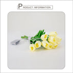 Yellow Tulip / 15 Flowers 1 Beam