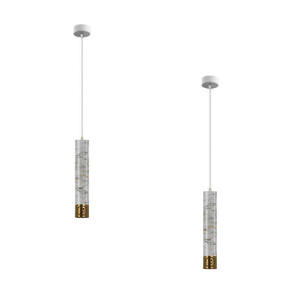 Modern Nordic Cylinder Pendant Light Adjustable pack 1/2~4599