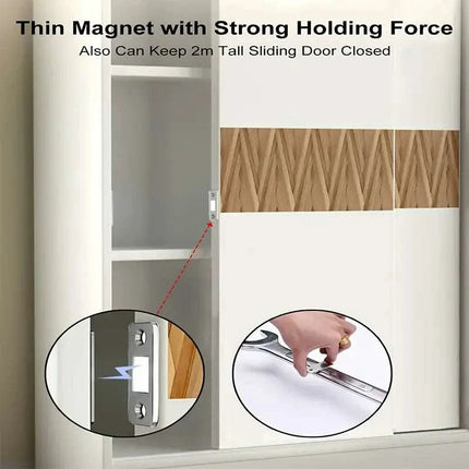 Ultra Thin Magnetic Catch for Cabinet Doors (1 Piece)