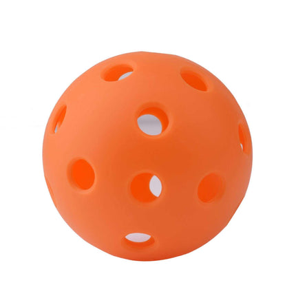 Outdoor Pickleball Set with 12 40-hole and 12 26-hole durable polypropylene balls for indoor and outdoor play