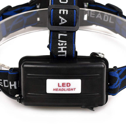 Vande T6 LED手电筒 adjustable headlamp with 2000 Lm CREE XM-L T6 LED and rechargeable battery system
