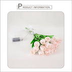 Pink Tulip / 15 Flowers 1 Beam