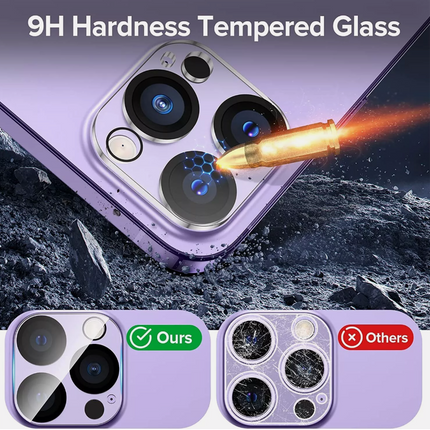 Rear Camera Lens Protector for iPhone 15 / 15 Plus / 15 Pro / 15 Pro Max  | 9H Tempered Glass Cover