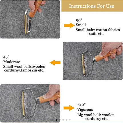 Lint remover, Pet hair remover,Fuzz remover, Carpet scraper, Hair remover for Clothes & Pets