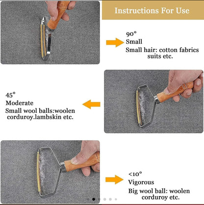 Lint remover, Pet hair remover,Fuzz remover, Carpet scraper, Hair remover for Clothes &amp; Pets
