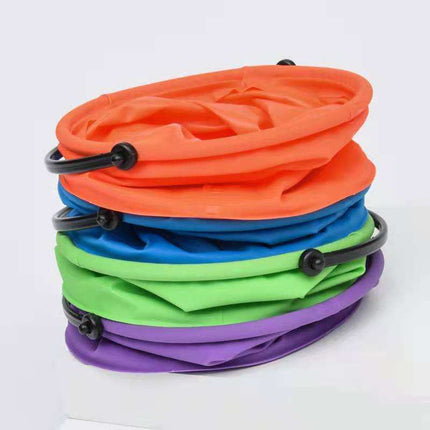 Portable Folding Water Bucket for Art Supplies