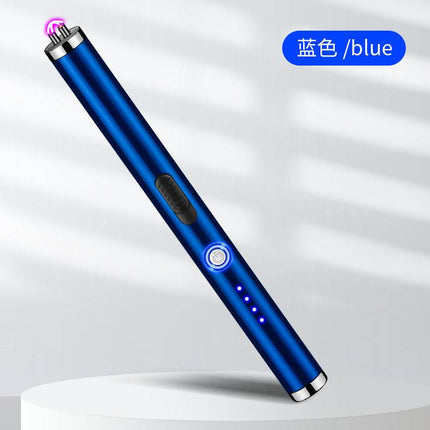 JL890 Dual Arc Windproof Lighter with USB charging and safety lock for kitchen use
