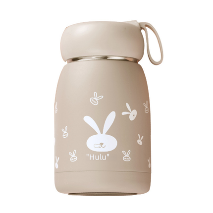 Large belly stainless steel insulated mug with smart temperature detection and leak-proof lid