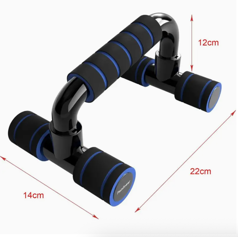 Pushup Bars Stands Handles Set for Men &amp; Women – Cushioned Foam Grip Push Up Bars