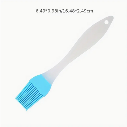 Silicone Oil Brush for Cooking – Heat-Resistant, Non-Shedding Multi-Color Basting Brush | Perfect for Grilling, Baking, Pancakes & Home Use | Durable Kitchen Utensil & Culinary Tool