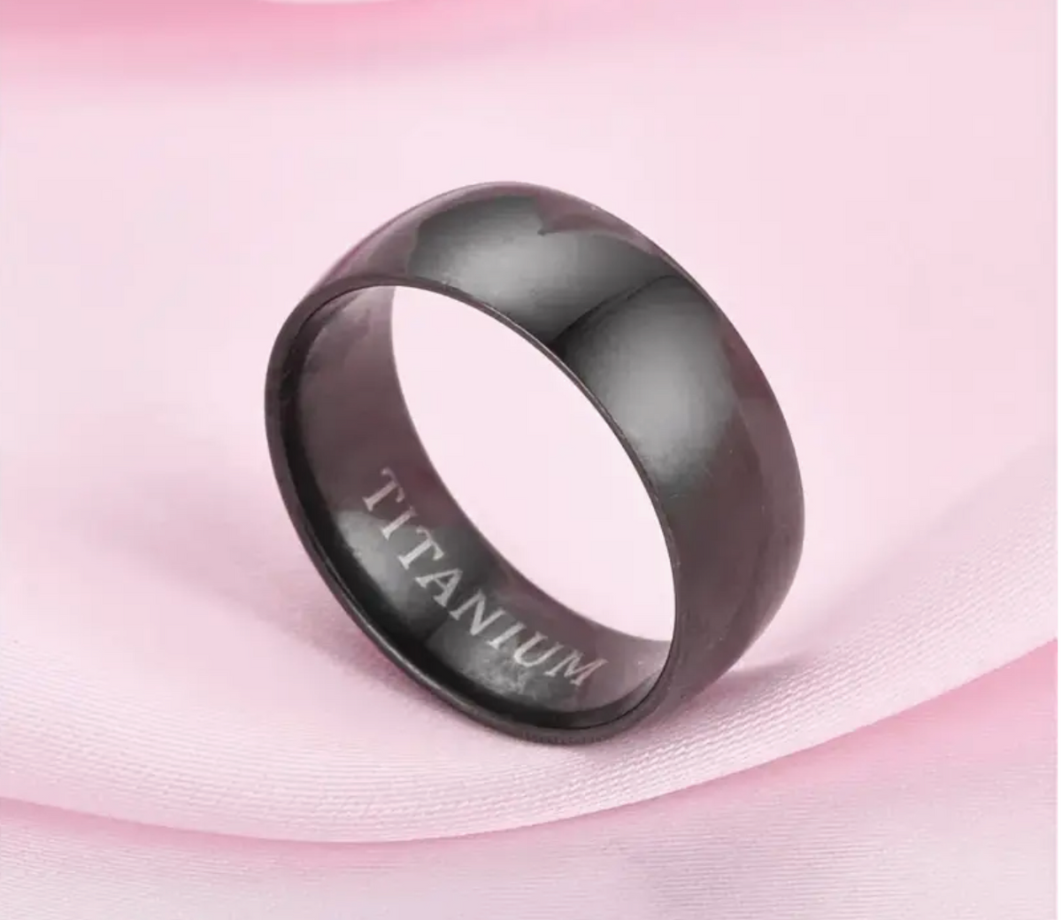 Men’s Minimalist Stainless Steel Band Ring – Sleek &amp; Durable Design | Available in Sizes 6, 7 &amp; 8