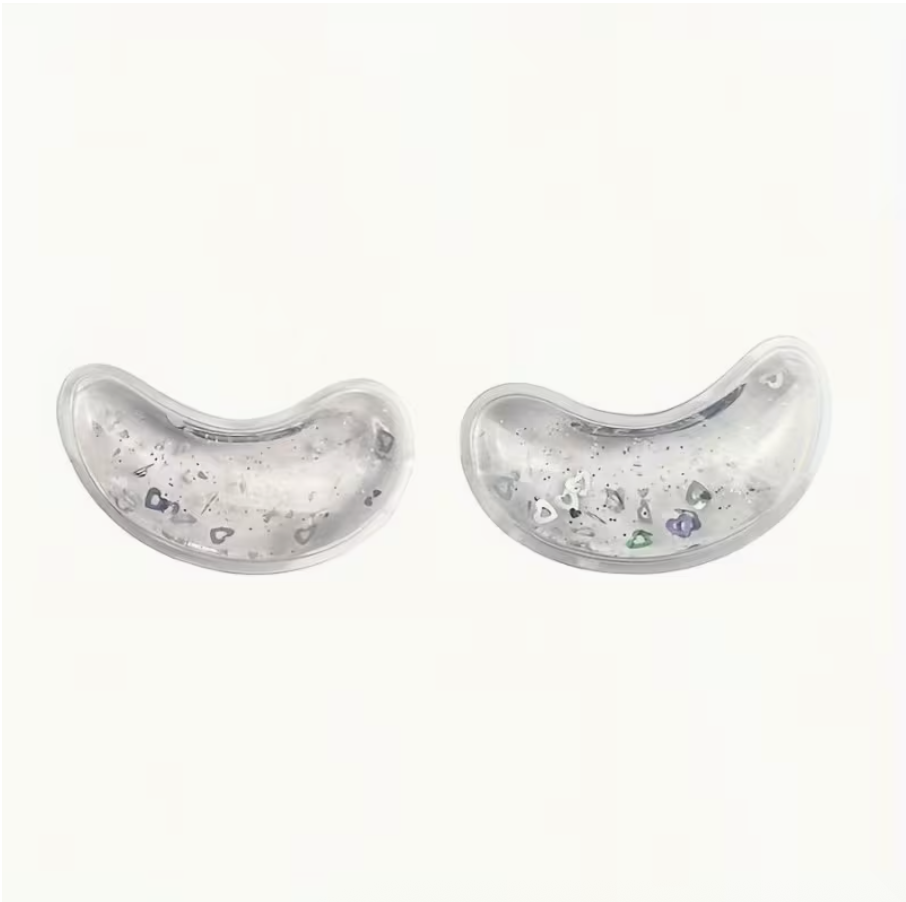 Set of 2 Gel Ice Pack Eye Masks  Hot &amp; Cold Therapy • Reusable • Cold Compression • Relieves Eye Strain &amp; Fatigue