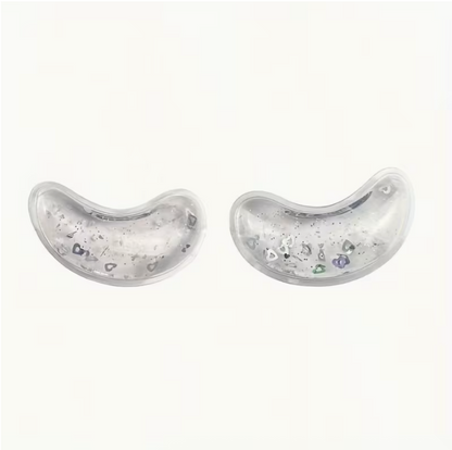 Set of 2 Gel Ice Pack Eye Masks  Hot &amp; Cold Therapy • Reusable • Cold Compression • Relieves Eye Strain &amp; Fatigue