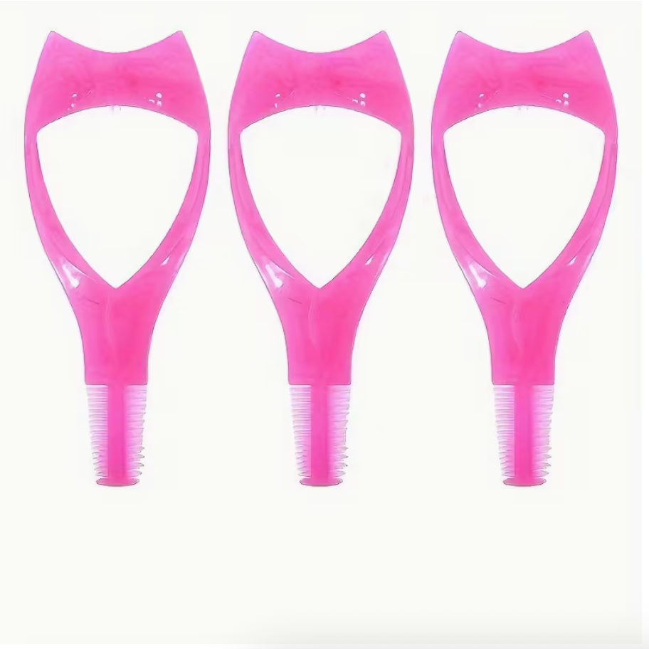 Eyelash Makeup Auxiliary Tool – Mascara Guard &amp; Lash Comb  Upper &amp; Lower Lash Guide • Dual-Sided Comb • Smooth Edges • Lightweight &amp; Compact Makeup Accessory