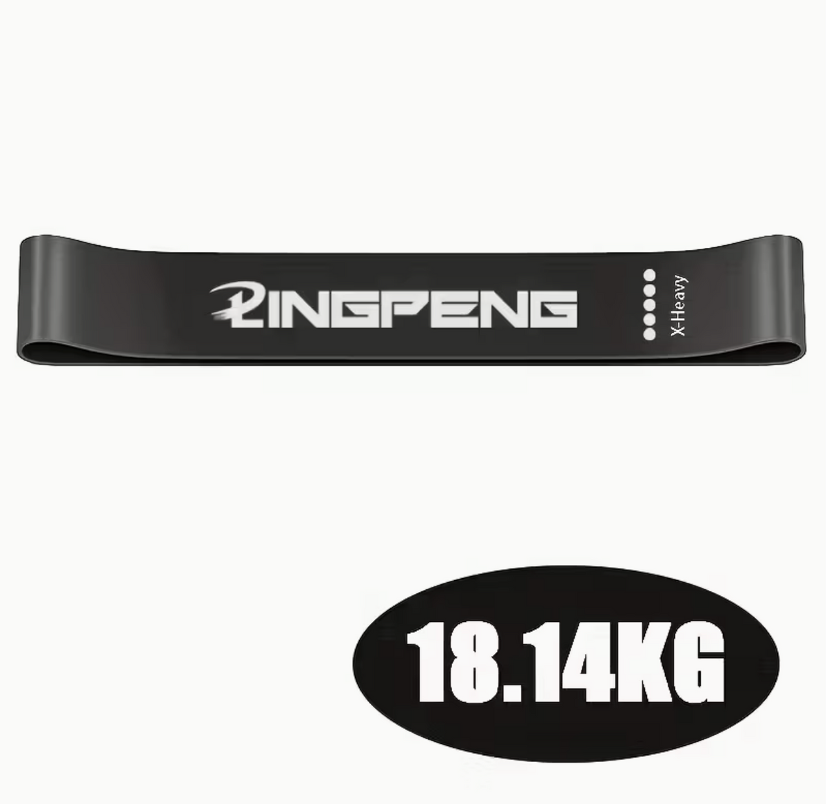Yoga Resistance Rubber Band – Level 5 Fitness Band for Strength, Pilates &amp; Full-Body Training