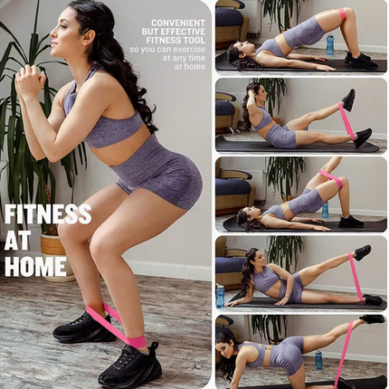 Yoga Resistance Rubber Band – Level 5 Fitness Band for Strength, Pilates & Full-Body Training
