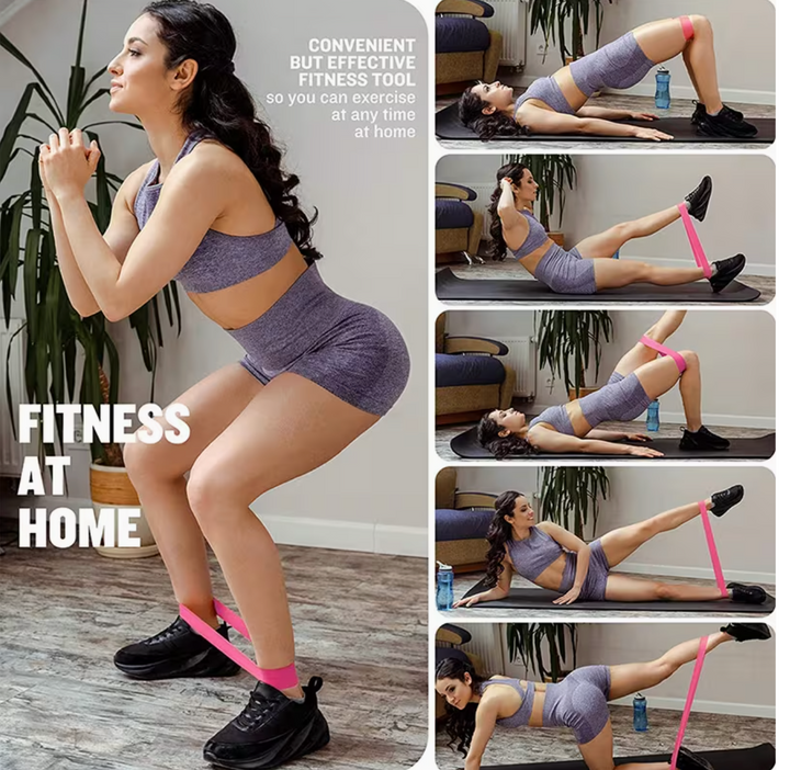 Yoga Resistance Rubber Band – Level 5 Fitness Band for Strength, Pilates & Full-Body Training