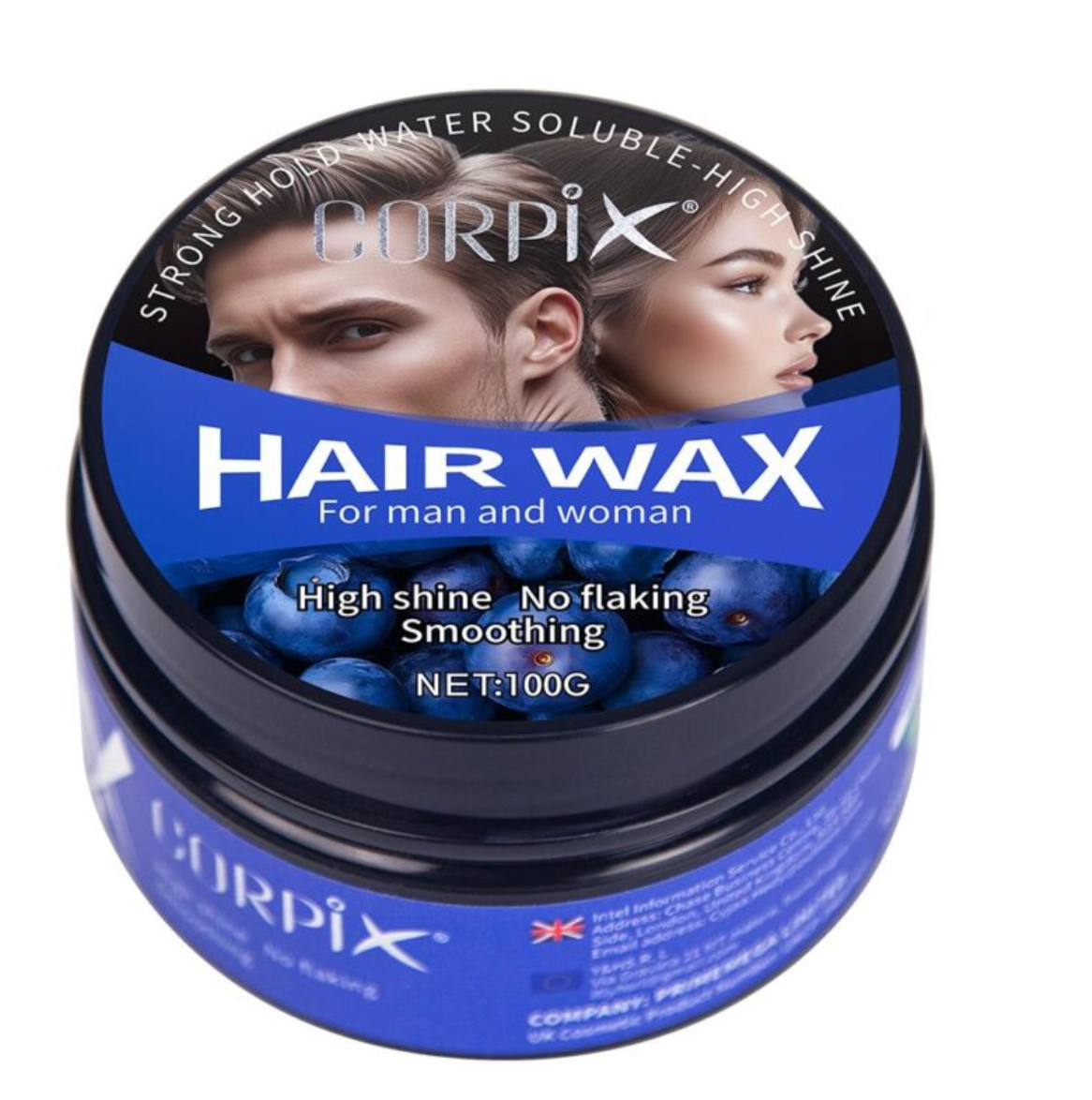 CORPIX Hair Styling Wax – Extreme Hold &amp; Look (Matte to Gloss Finish) – 100g