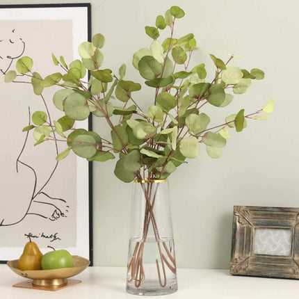 Artificial apple leaves simulation in silk material for wedding photography decor in autumn colors