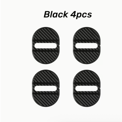 4-Pack Car Door Lock Cover Protectors – Anti-Rust Plastic Pads, Shock-Absorbing Door Entry Guards for Vehicle Protection