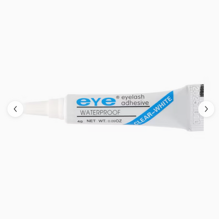Waterproof & Long-Lasting Eyelash Adhesive – Strong Hold Glue for False Eyelashes | Non-Irritating, Professional Makeup Tool