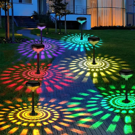 1pc Waterproof LED Solar Garden Landscape Lamp