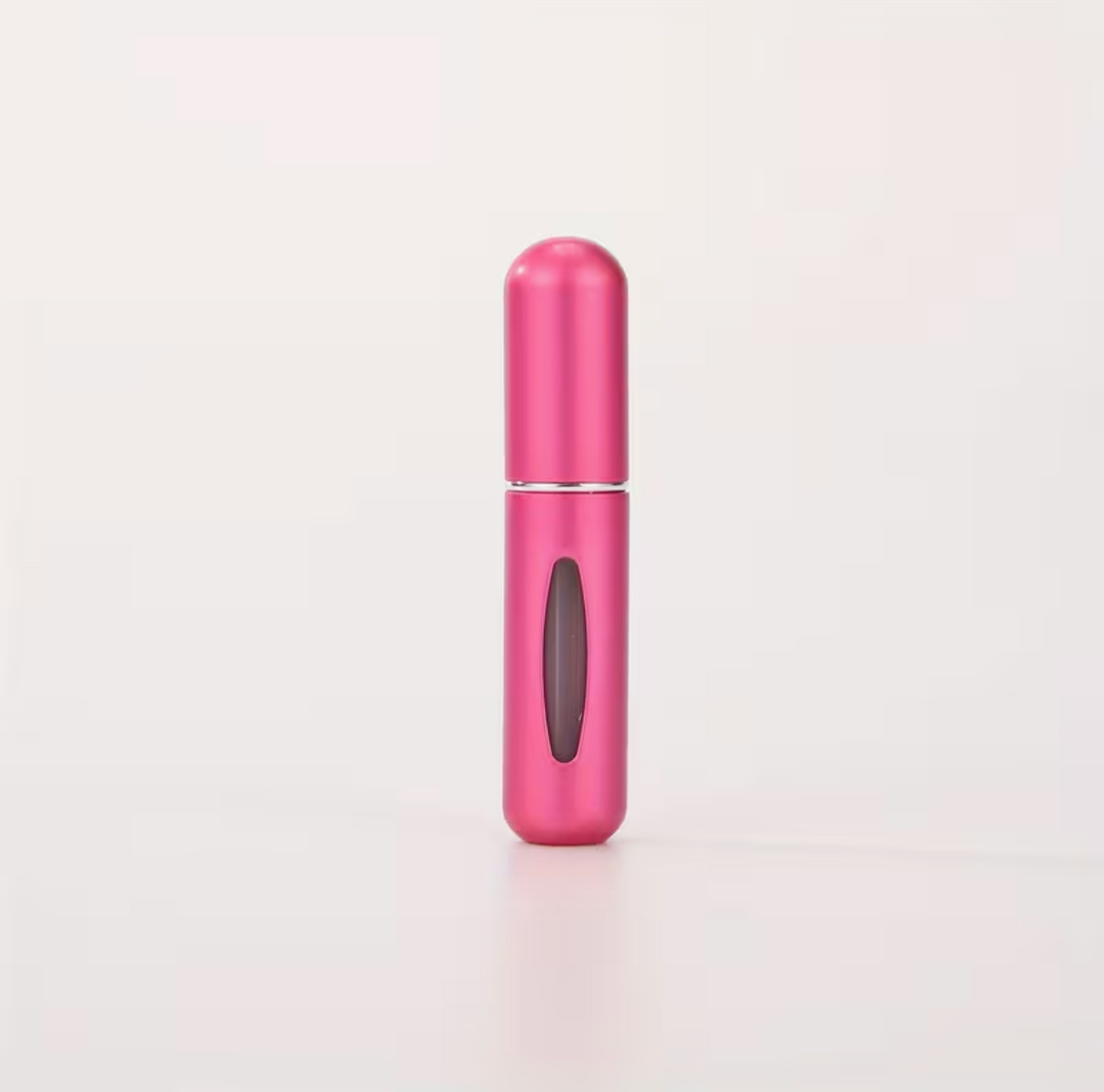 1-Pack 5ml Perfume Refill Bottle with Spray, Portable Travel Refill Container, Empty Perfume Bottle