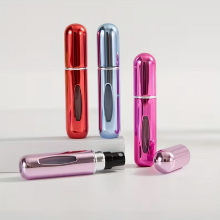 1-Pack 5ml Perfume Refill Bottle with Spray, Portable Travel Refill Container, Empty Perfume Bottle