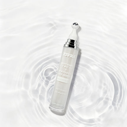 ZIVRA Anti Dark Circle Eye Serum – 5% Caffeine | Anti-Ageing & De-Puffing | 20ml | 360° Roller Applicator
