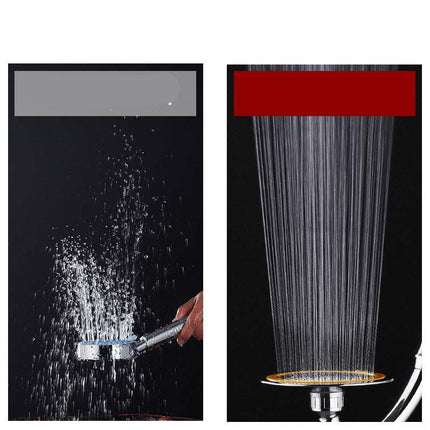 Handheld Showerhead Set with Pressure Boosting功能