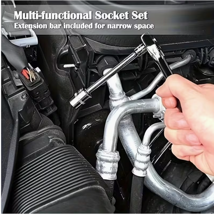 45PCS Heavy-Duty Stainless Steel Tool Set – Complete Precision Repair Kit