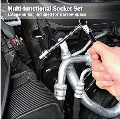 45PCS Heavy-Duty Stainless Steel Tool Set – Complete Precision Repair Kit