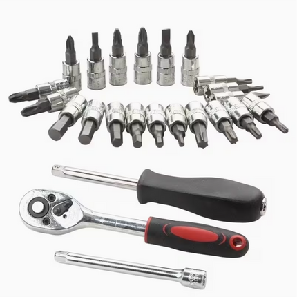 45PCS Heavy-Duty Stainless Steel Tool Set – Complete Precision Repair Kit