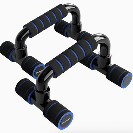 Pushup Bars Stands Handles Set for Men & Women – Cushioned Foam Grip Push Up Bars