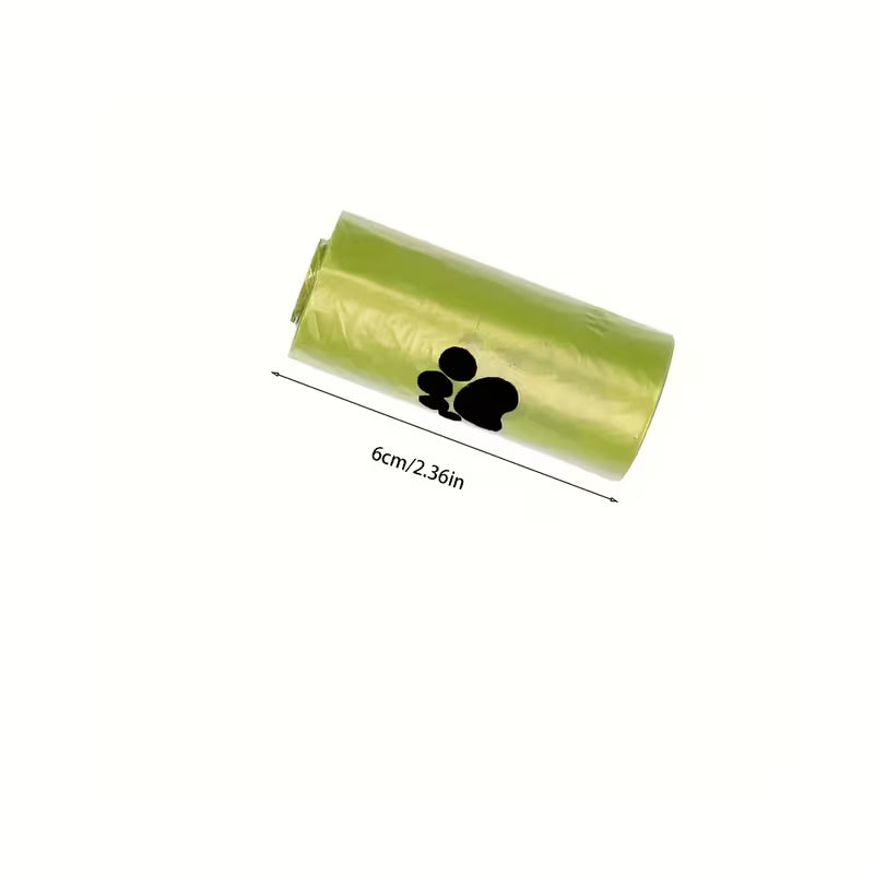Extra-Thick Dog Waste Bags – 5 Rolls, Leak-Resistant Pet Waste Disposal Bags