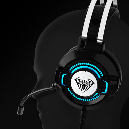 SL-200 Gaming Headset with Heavy Bass Over-Ear Design