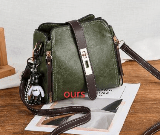 Stylish medium-sized PU doctor bag with adjustable shoulder strap and car suture detailing in multiple colors