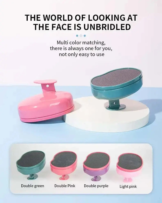 Crystal Nano Glass Hair Remover with grindstone head for painless, reusable hair removal