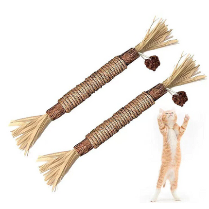 PurrfectPlay™ Cat Chew Toy with Catnip (Single Item)