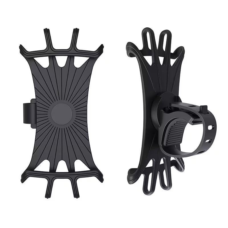 Bicycle Phone Holder – 360° Rotating Shockproof Handlebar Mount for Smartphones