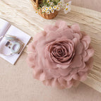 Chocolate color gauze flower (excluding pillow core) / 55*55 (including petals)-194g