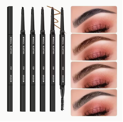 Black Smooth Dual-Ended Eyebrow Pencil – Natural, Defined Brows That Last All Day