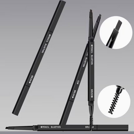 Black Smooth Dual-Ended Eyebrow Pencil – Natural, Defined Brows That Last All Day