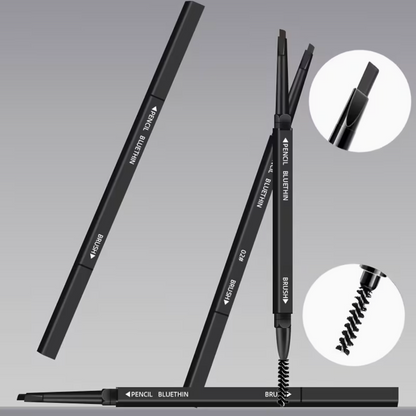 Black Smooth Dual-Ended Eyebrow Pencil – Natural, Defined Brows That Last All Day