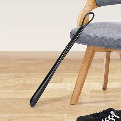 1pc Extra-Long Flexible Plastic Shoe Horn – Shoe Lifter and Spoon-Shaped Dressing Aid