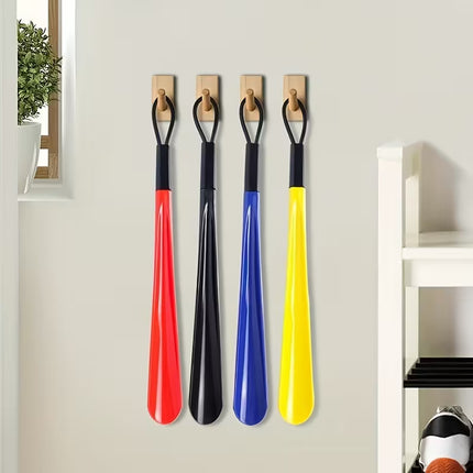 1pc Extra-Long Flexible Plastic Shoe Horn – Shoe Lifter and Spoon-Shaped Dressing Aid